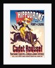 Poster for l'Hippodrome, Cadet Roussel. An equestrian spectacle at the Hippodrome, 1882 by Jules Chéret
