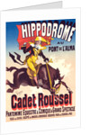 Poster for l'Hippodrome, Cadet Roussel. An equestrian spectacle at the Hippodrome, 1882 by Jules Chéret