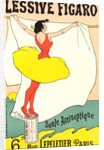 Poster for Lessive Figaro by Léo Gausson
