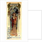 Poster for la représentation de l'opéra Messaline au Casino de Monte-Carlo by V. Lorant-Heilbronn