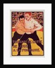Belgium poster for Tournoi de Lutte, de Liege a la Fontaine by Armand Rassenfosse