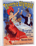 Poster for Taverne Olympia by Jules Chéret