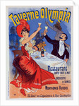 Poster for Taverne Olympia by Jules Chéret