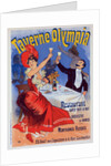 Poster for Taverne Olympia by Jules Chéret