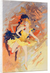 Poster La Danse, the dance by Jules Chéret
