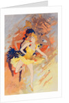 Poster La Danse, the dance by Jules Chéret
