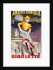 Poster for Théâtre de l'Ambigu, Gigolette by Albert Guillaume