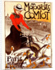 Poster for Motocycles Comiot by Théophile Alexandre Steinlen