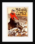 Poster for Motocycles Comiot by Théophile Alexandre Steinlen