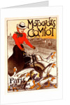 Poster for Motocycles Comiot by Théophile Alexandre Steinlen