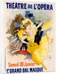 Poster for Théâtre de l'Opéra. Samedi 30 Janvier 1897. Premier Grand Bal Masqué by Jules Chéret
