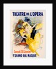 Poster for Théâtre de l'Opéra. Samedi 30 Janvier 1897. Premier Grand Bal Masqué by Jules Chéret