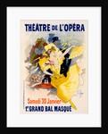 Poster for Théâtre de l'Opéra. Samedi 30 Janvier 1897. Premier Grand Bal Masqué by Jules Chéret