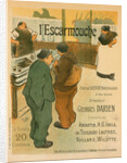Poster for le journal illustré l'Escarmouche by Henry Gabriel Ibels