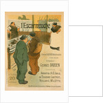 Poster for le journal illustré l'Escarmouche by Henry Gabriel Ibels