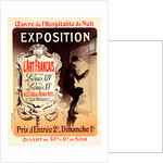 Poster for 'l'oeuvre de l'Hospitalité de Nuit' by Jules Chéret