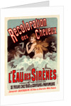 Poster for l' Eau de Sirènes by Jules Chéret