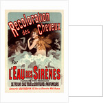Poster for l' Eau de Sirènes by Jules Chéret