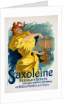 Poster for Saxoléine by Jules Chéret