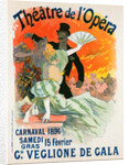 Poster for le théâtre de l'Opéra, Carnaval 1896. Grand Veglione de Gala by Jules Chéret