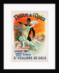 Poster for le théâtre de l'Opéra, Carnaval 1896. Grand Veglione de Gala by Jules Chéret