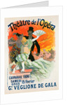 Poster for le théâtre de l'Opéra, Carnaval 1896. Grand Veglione de Gala by Jules Chéret