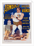 Poster for l' Extrait de viande Armour by Albert Guillaume