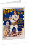 Poster for l' Extrait de viande Armour by Albert Guillaume