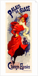 Poster for Palais de Glace by Jules Chéret