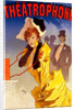Poster for Théâtrophone by Jules Chéret