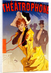Poster for Théâtrophone by Jules Chéret