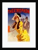 Poster for Théâtrophone by Jules Chéret