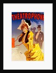 Poster for Théâtrophone by Jules Chéret