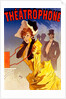 Poster for Théâtrophone by Jules Chéret