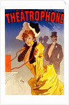 Poster for Théâtrophone by Jules Chéret