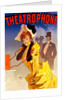 Poster for Théâtrophone by Jules Chéret