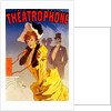 Poster for Théâtrophone by Jules Chéret