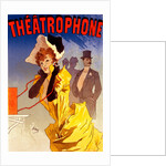 Poster for Théâtrophone by Jules Chéret