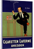 German poster for Cigarettes Laferme Dresden Germany by Fritz Rehm