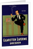 German poster for Cigarettes Laferme Dresden Germany by Fritz Rehm