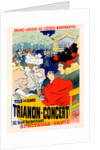 Poster for Trianon-Concert by Georges Meunier