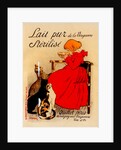 Poster for Lait pur stérilisé de la Vingeanne by Théophile Alexandre Steinlen