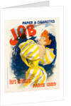 Poster for Papier à cigarettes Job by Jules Chéret