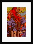 Italian poster for l'opéra-comique Iris by Adolf Hohenstein