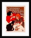Poster for Chocolat de la Compagnie Française by Théophile Alexandre Steinlen