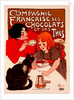 Poster for Chocolat de la Compagnie Française by Théophile Alexandre Steinlen