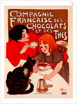 Poster for Chocolat de la Compagnie Française by Théophile Alexandre Steinlen