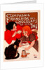 Poster for Chocolat de la Compagnie Française by Théophile Alexandre Steinlen