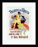 Poster for the 1er. bal masqué, la Grande Fête à l'Opéra, 22 janvier by Jules Chéret