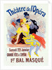 Poster for the 1er. bal masqué, la Grande Fête à l'Opéra, 22 janvier by Jules Chéret